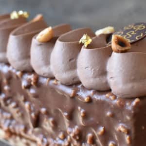 Cake de voyage chocolat/noisette (6 personnes)